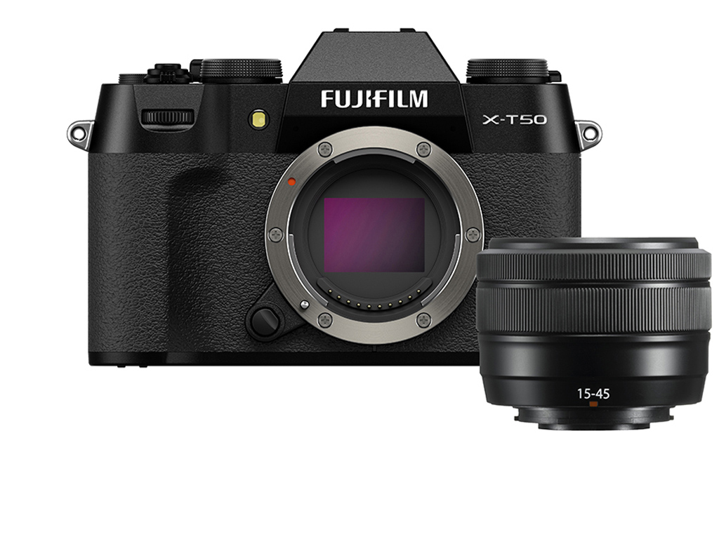 Fujifilm X-T50 Siyah + XC15-45mm Kit
